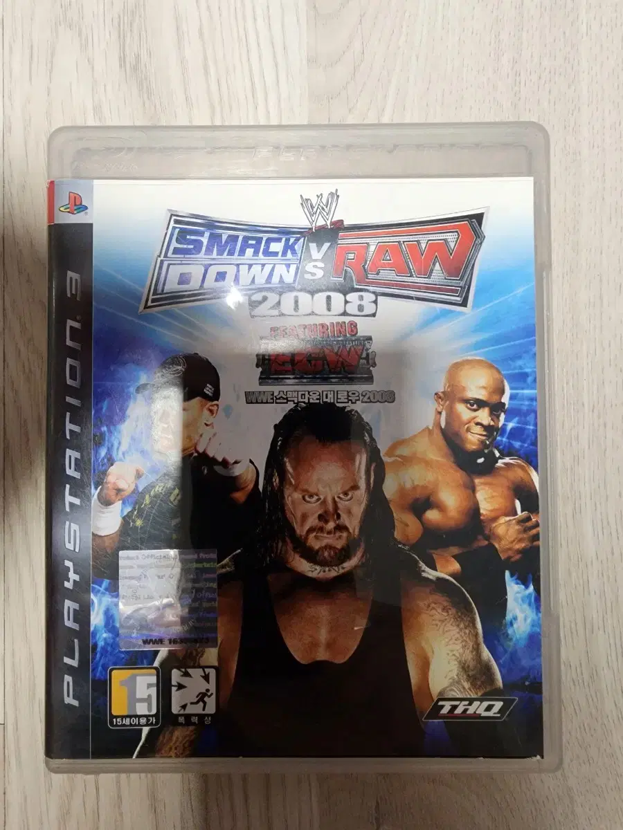 PS3 WWE스맥다운VS로우 2008